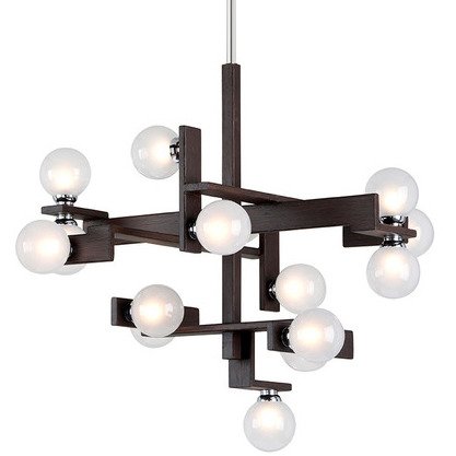 Люстра Troy Lighting Network Chandelier Коричневый Люстра Troy Lighting Network Chandelier Коричневый в Орле | Loft Concept