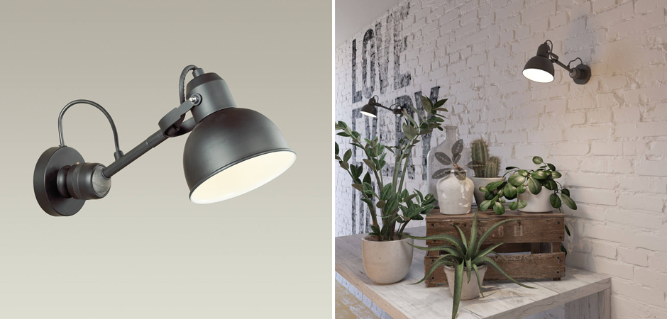 Спот Little Ray Черный Спот Little Ray Черный - Loft-Concept в Орле