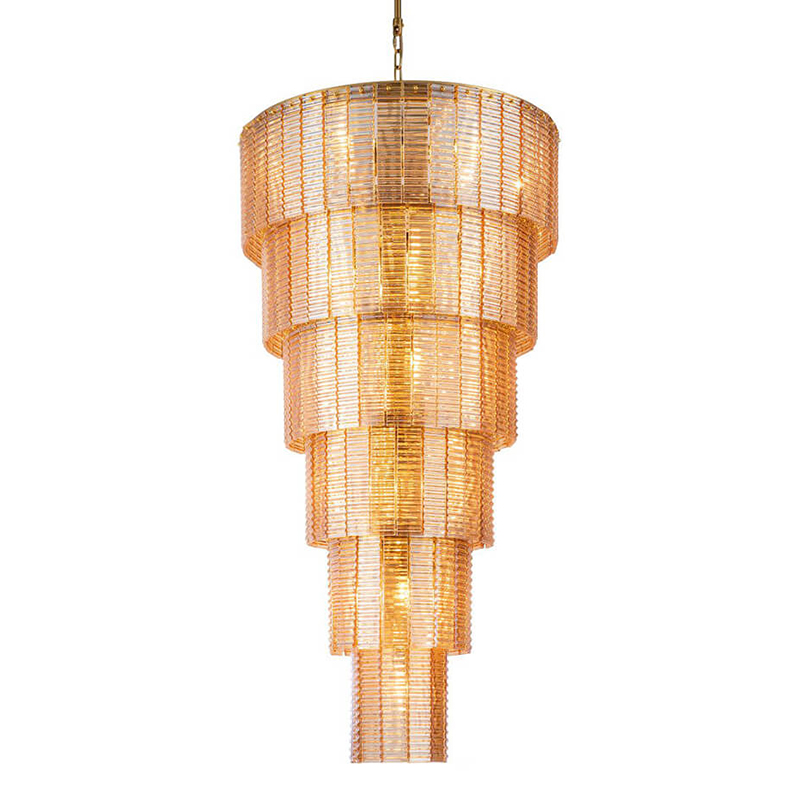 Люстра Branwen Amber Chandelier 71 Золотой Янтарный Люстра Branwen Amber Chandelier 71 Золотой Янтарный в Орле | Loft Concept