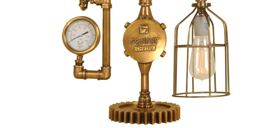 Настольная лампа Medium Brass Loft Настольная лампа Medium Brass Loft - Loft-Concept в Орле