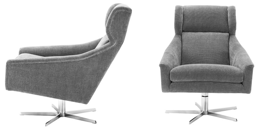 Кресло Eichholtz Swivel Chair Nara Кресло Eichholtz Swivel Chair Nara - Loft-Concept в Орле