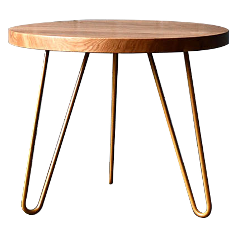 Кофейный стол Torin Industrial Metal Rust Coffee Table Светлый дуб Желтый в Орле | Loft Concept 