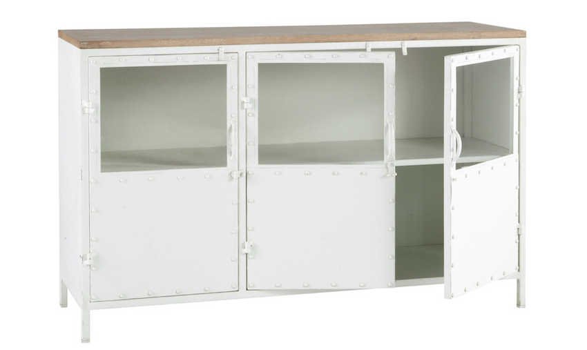 Буфет в стиле Лофт белый Industrial Rust Bleached Chest Буфет в стиле Лофт белый Industrial Rust Bleached Chest - Loft-Concept в Орле