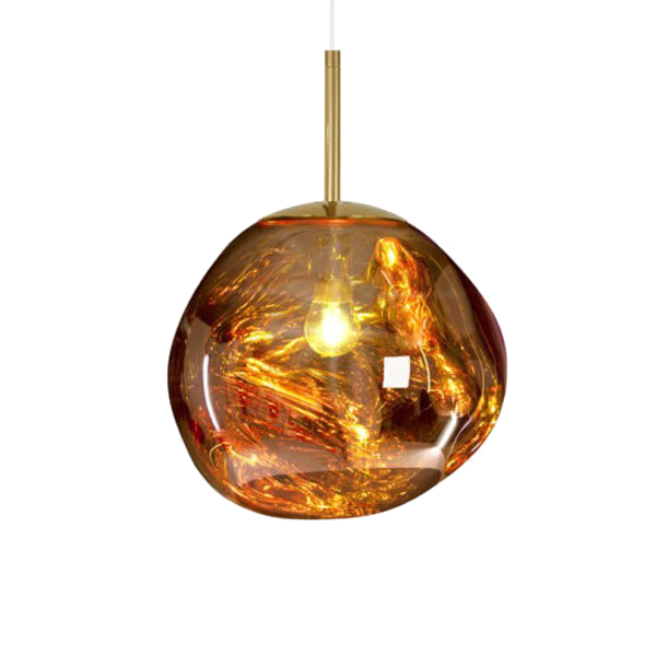 Подвесной светильник Tom Dixon Melt Pendant Gold Золотой Янтарь (Amber) Подвесной светильник Tom Dixon Melt Pendant Gold Золотой Янтарь (Amber) в Орле | Loft Concept