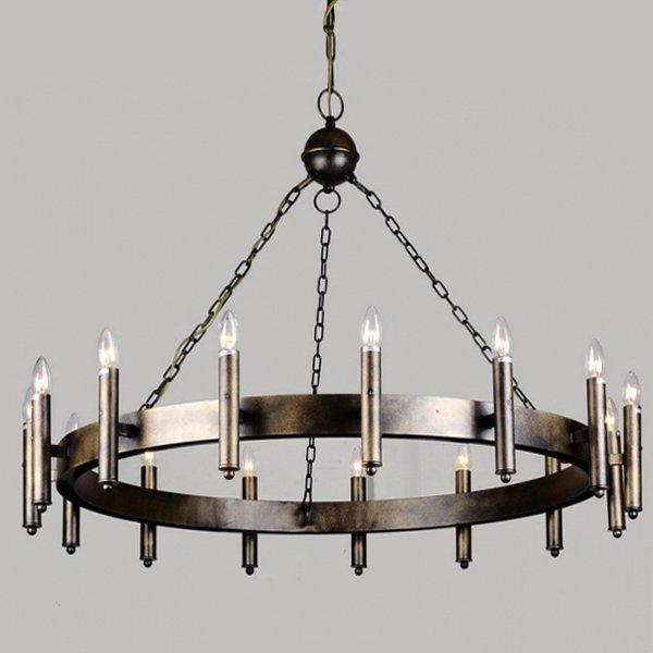 Люстра Loft Castle Chandelier 15 Металлик винтаж Люстра Loft Castle Chandelier 15 Металлик винтаж в Орле | Loft Concept