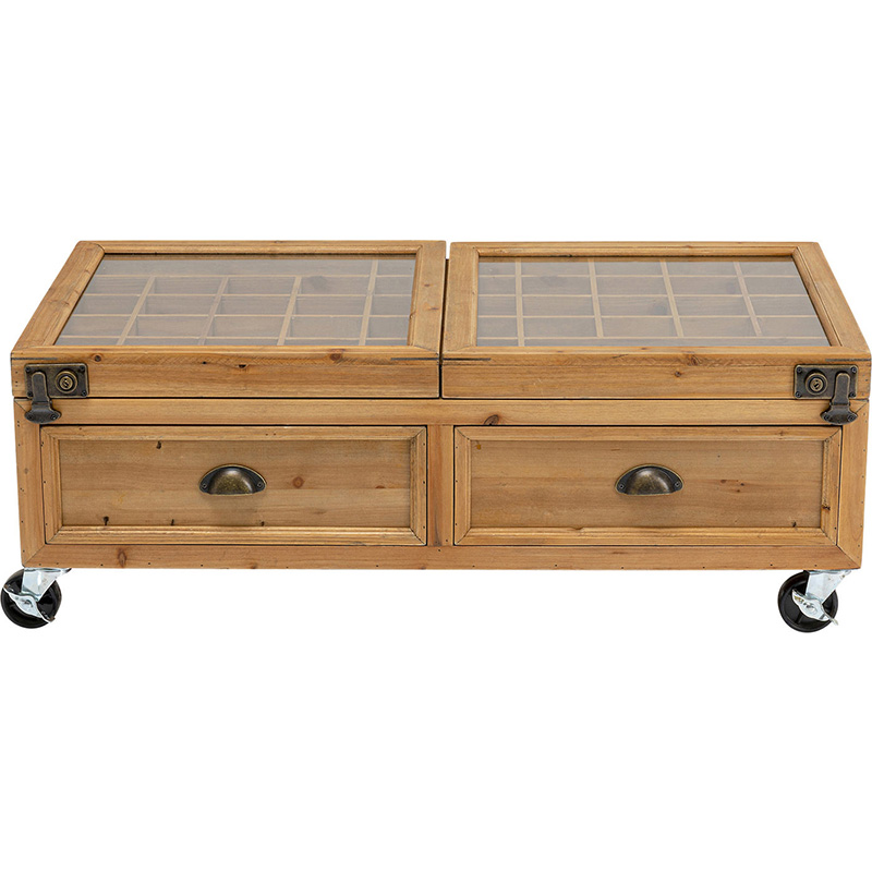 Кофейный стол Wooden Storage Space Древесина Кофейный стол Wooden Storage Space Древесина в Орле | Loft Concept