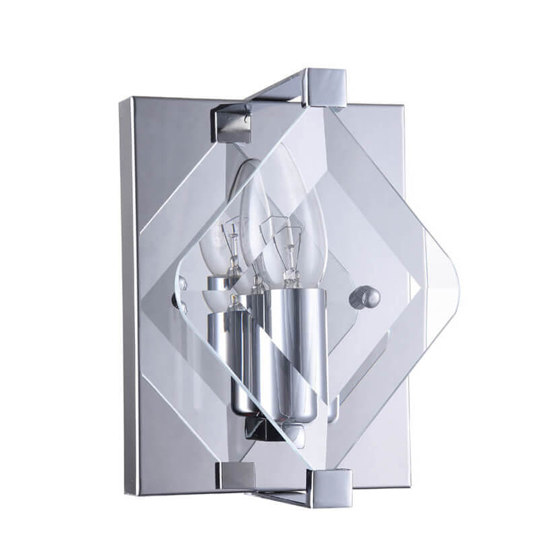 Бра Glass Rhombus Lighting Хром Бра Glass Rhombus Lighting Хром в Орле | Loft Concept