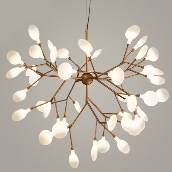 Люстра Heracleum Gold Латунь Люстра Heracleum Gold Латунь в Орле | Loft Concept