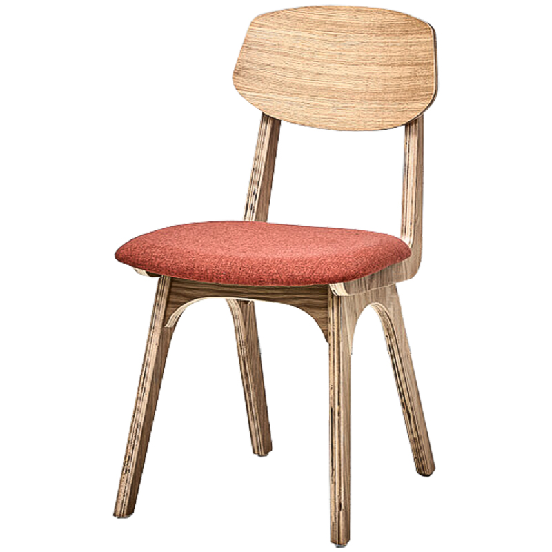 Стул Ailde Stool coral Древесина Коралловый Стул Ailde Stool coral Древесина Коралловый в Орле | Loft Concept