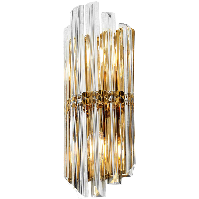 Бра Luxxu Glass Sconce Золотой Прозрачное Стекло Бра Luxxu Glass Sconce Золотой Прозрачное Стекло в Орле | Loft Concept