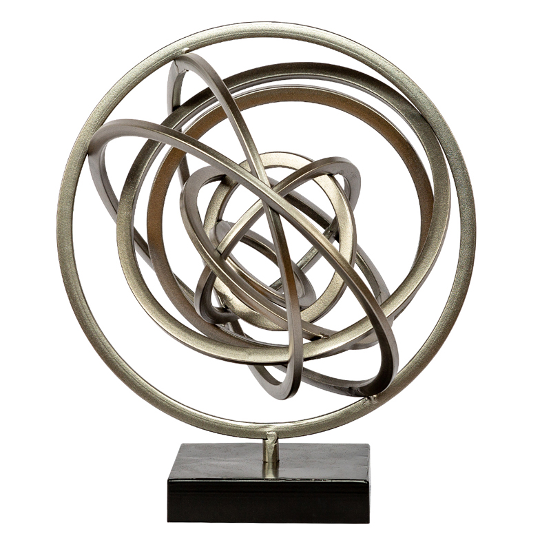 Статуэтка Sphere Sundial ring plexus Черный Серый Статуэтка Sphere Sundial ring plexus Черный Серый в Орле | Loft Concept