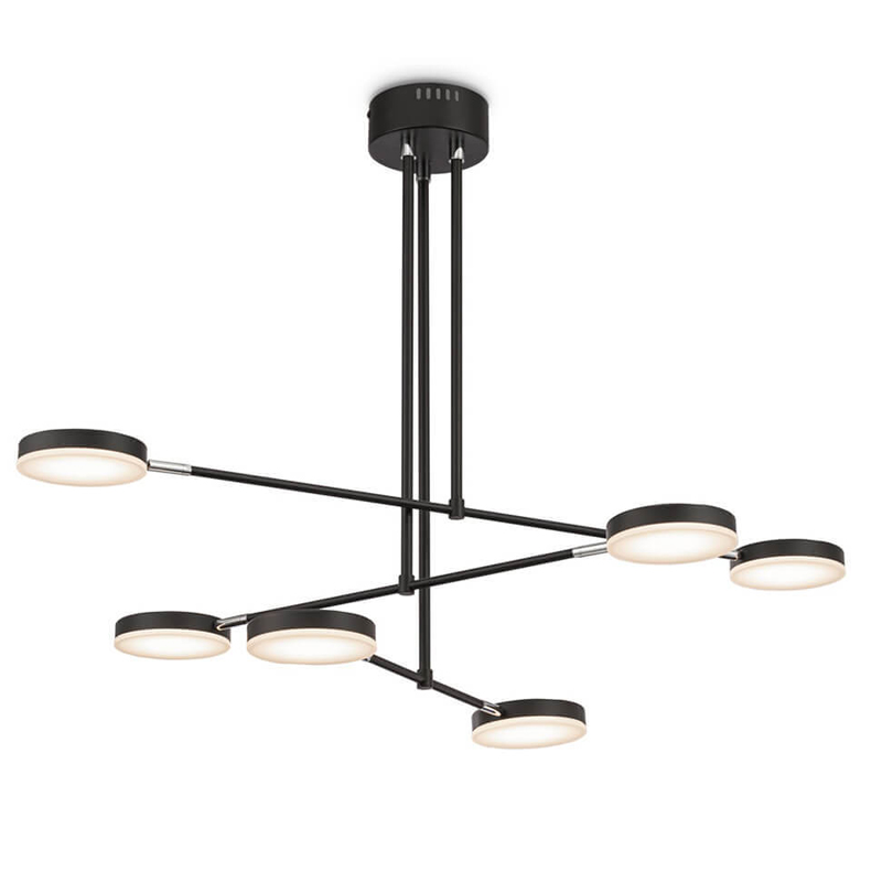 Люстра Maxine Light Chandelier 89 Черный Белый Люстра Maxine Light Chandelier 89 Черный Белый в Орле | Loft Concept