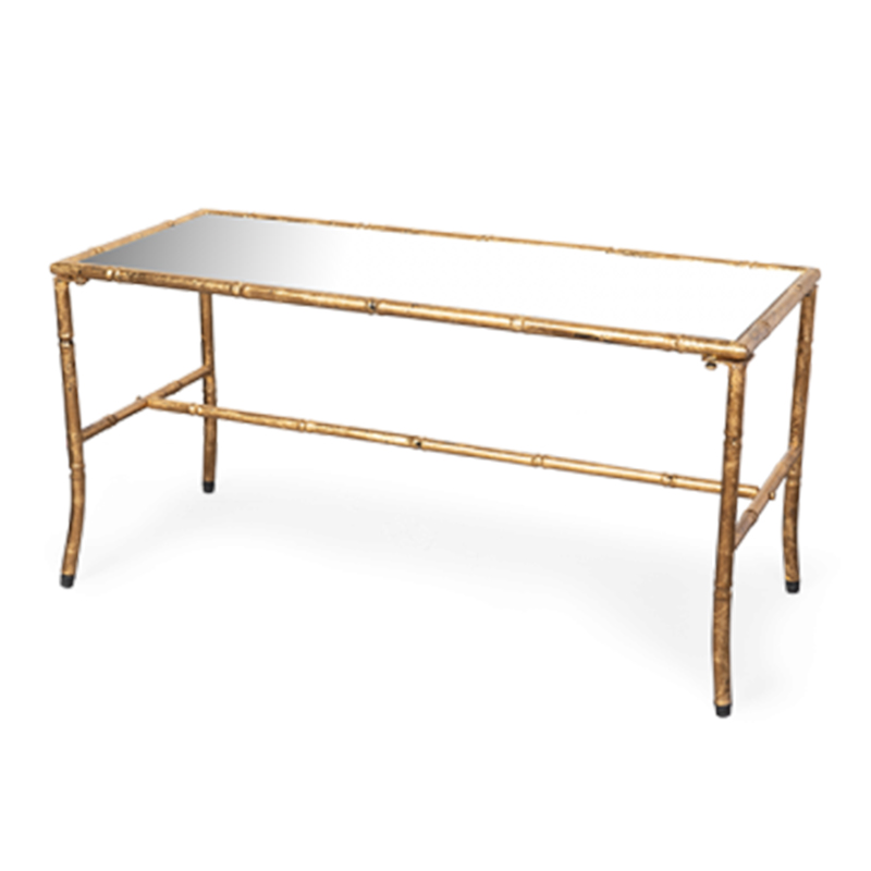 Кофейный стол Dan Mirror Tabletop Coffee Table Золотой Кофейный стол Dan Mirror Tabletop Coffee Table Золотой в Орле | Loft Concept