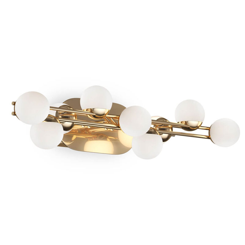 Бра Berries Chandelier horizontal Золотой Белый Бра Berries Chandelier horizontal Золотой Белый в Орле | Loft Concept