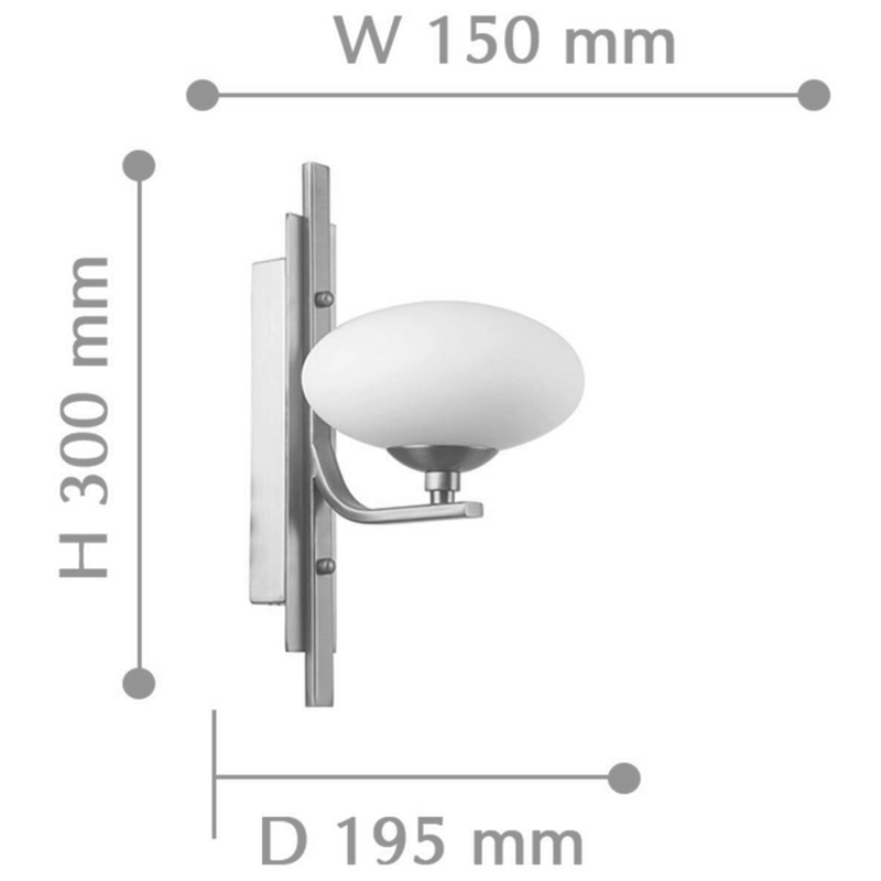Oval Balls Mushrooms Wall Lamp Brass Oval Balls Mushrooms Wall Lamp Brass в Орле