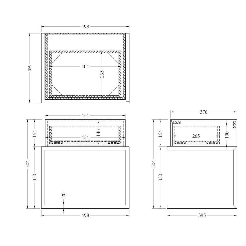 Тумбочка зеркальная с ящиком Mirror Chrome Cabinet Тумбочка зеркальная с ящиком Mirror Chrome Cabinet в Орле