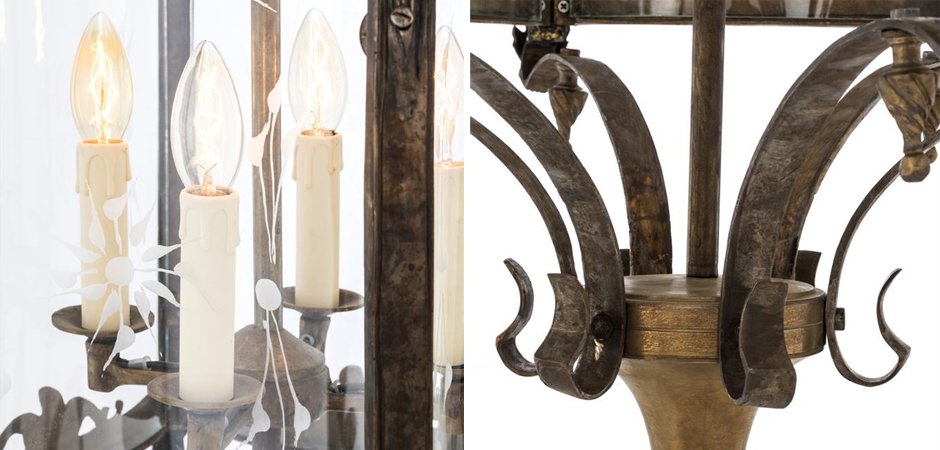 Люстра Eichholtz Lantern Place Des Vosges Люстра Eichholtz Lantern Place Des Vosges - Loft-Concept в Орле
