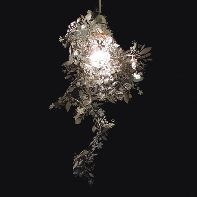 Подвесной светильник Garland Light Медь Серебряный Золотой Подвесной светильник Garland Light Медь Серебряный Золотой в Орле | Loft Concept