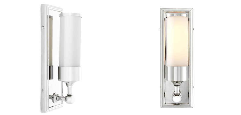 Бра Eichholtz Wall Lamp Valentine Nickel Бра Eichholtz Wall Lamp Valentine Nickel - Loft-Concept в Орле