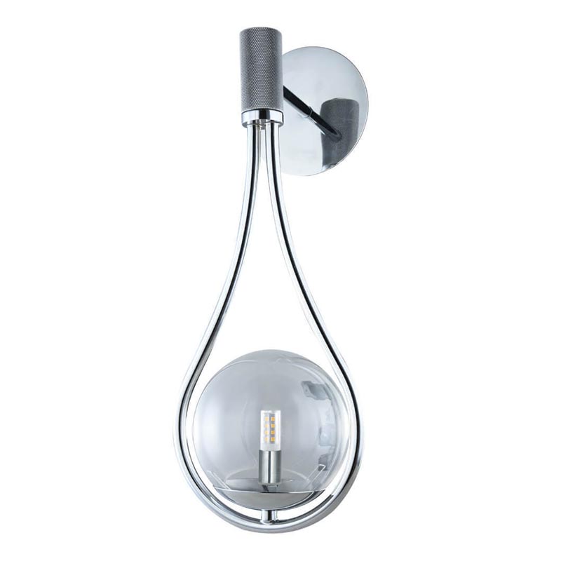 Бра B.LUX C Ball chrome Хром Прозрачный Бра B.LUX C Ball chrome Хром Прозрачный в Орле | Loft Concept