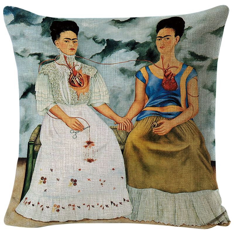 Декоративная подушка Frida Kahlo 7 Мульти Декоративная подушка Frida Kahlo 7 Мульти в Орле | Loft Concept