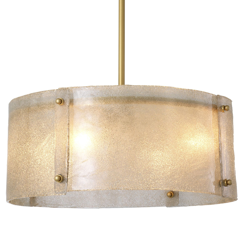 Люстра Eichholtz Chandelier Chiara Латунь Античная полированная Стекло Смок Люстра Eichholtz Chandelier Chiara Латунь Античная полированная Стекло Смок в Орле | Loft Concept