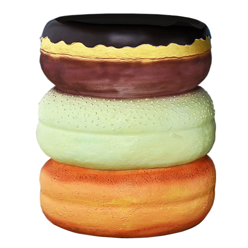 Приставной табурет Пончики Three Donuts Stool Мульти Приставной табурет Пончики Three Donuts Stool Мульти в Орле | Loft Concept