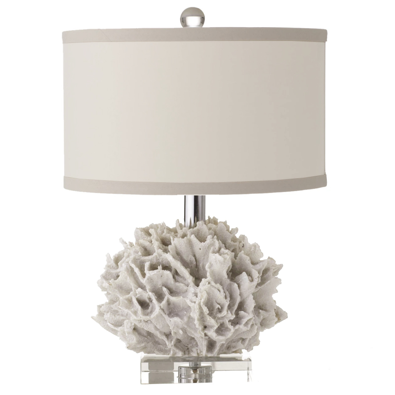 Настольная лампа Yvette Coral Table lamp Белый ivory ( слоновая кость ) Настольная лампа Yvette Coral Table lamp Белый ivory ( слоновая кость ) в Орле | Loft Concept