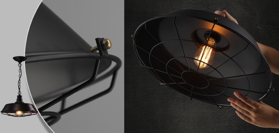 Люстра Dark Cage Pendant Люстра Dark Cage Pendant - Loft-Concept в Орле