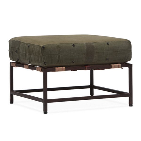 Оттоманка Olive Military Fabric Ottoman Оливковый Оттоманка Olive Military Fabric Ottoman Оливковый в Орле | Loft Concept