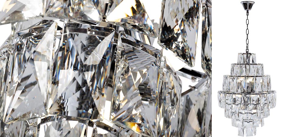 Люстра Tiers Crystal Light Chandelier 16 Люстра Tiers Crystal Light Chandelier 16 - Loft-Concept в Орле
