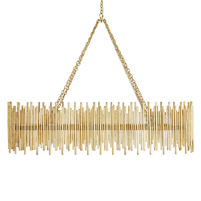 Люстра Arteriors PRESCOTT OVAL CHANDELIER Золотой в Орле | Loft Concept 