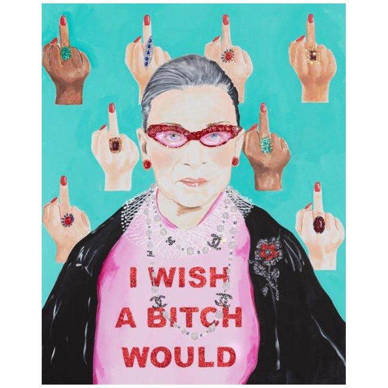Картина Wish A Bitch Would Мульти Картина Wish A Bitch Would Мульти в Орле | Loft Concept