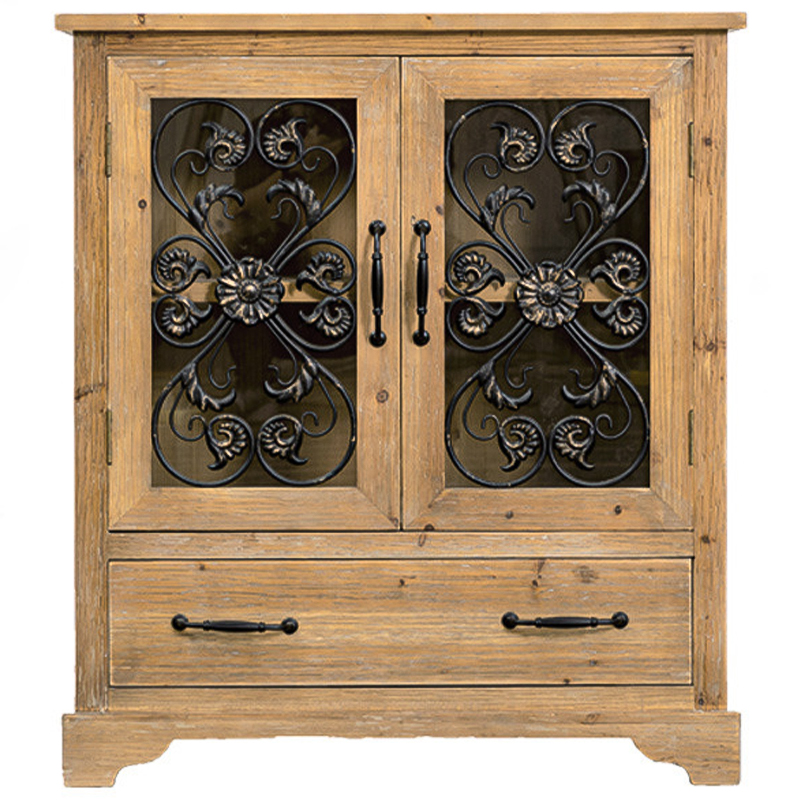 Комод Rosaire Provence Wood Chest of Drawers Древесина Черный Прозрачное Стекло Комод Rosaire Provence Wood Chest of Drawers Древесина Черный Прозрачное Стекло в Орле | Loft Concept