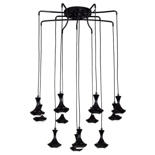Люстра Tracery Pendant Black Черный Люстра Tracery Pendant Black Черный в Орле | Loft Concept