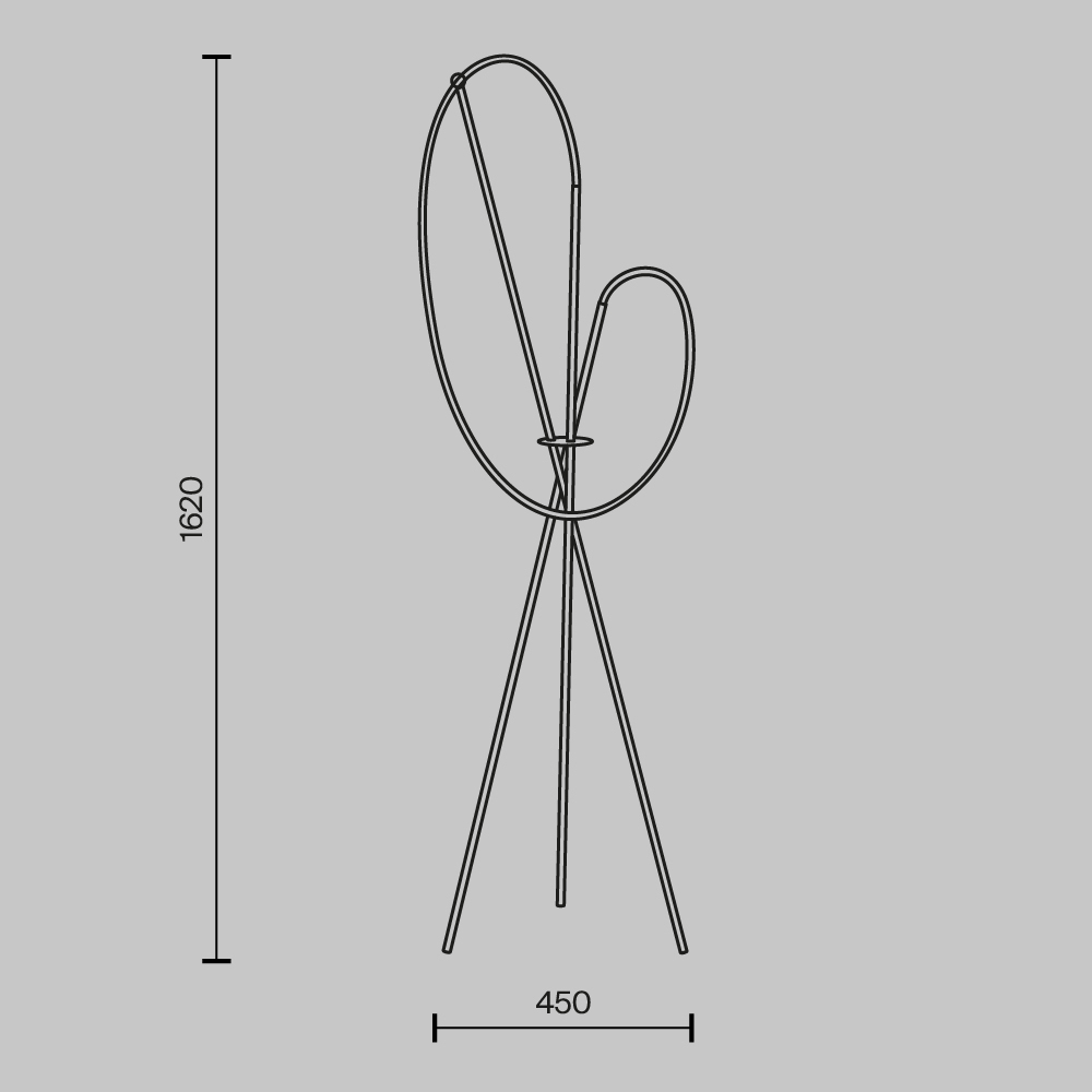 Напольный светильник Crochet 3000К 36Вт в Орле