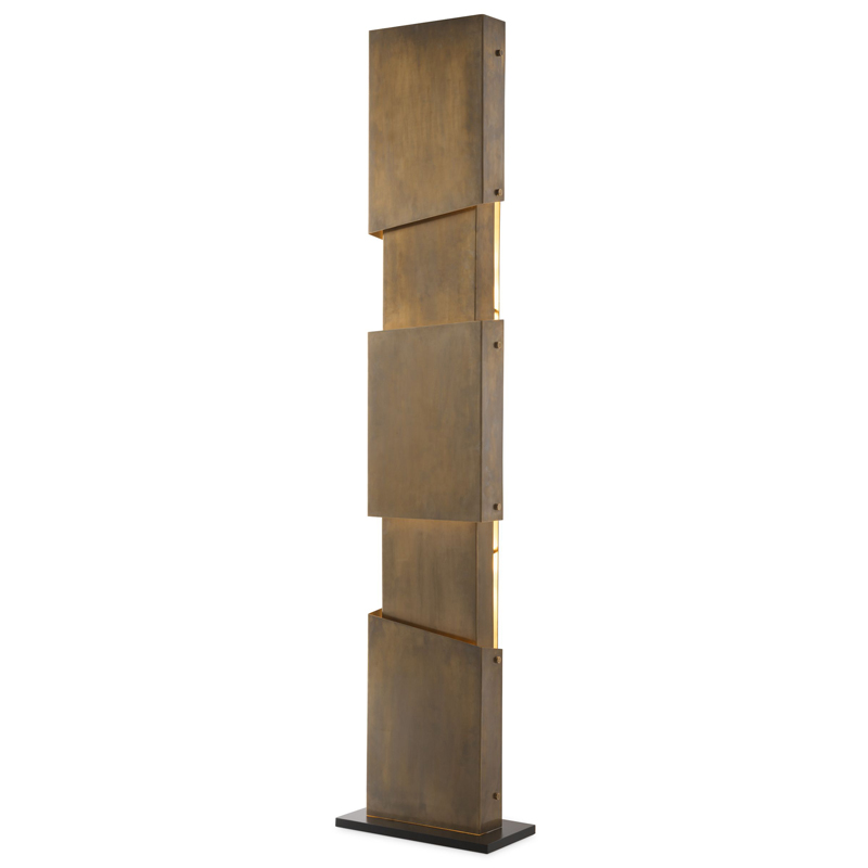 Торшер Eichholtz Floor Lamp Shadow Винтажная латунь Торшер Eichholtz Floor Lamp Shadow Винтажная латунь в Орле | Loft Concept