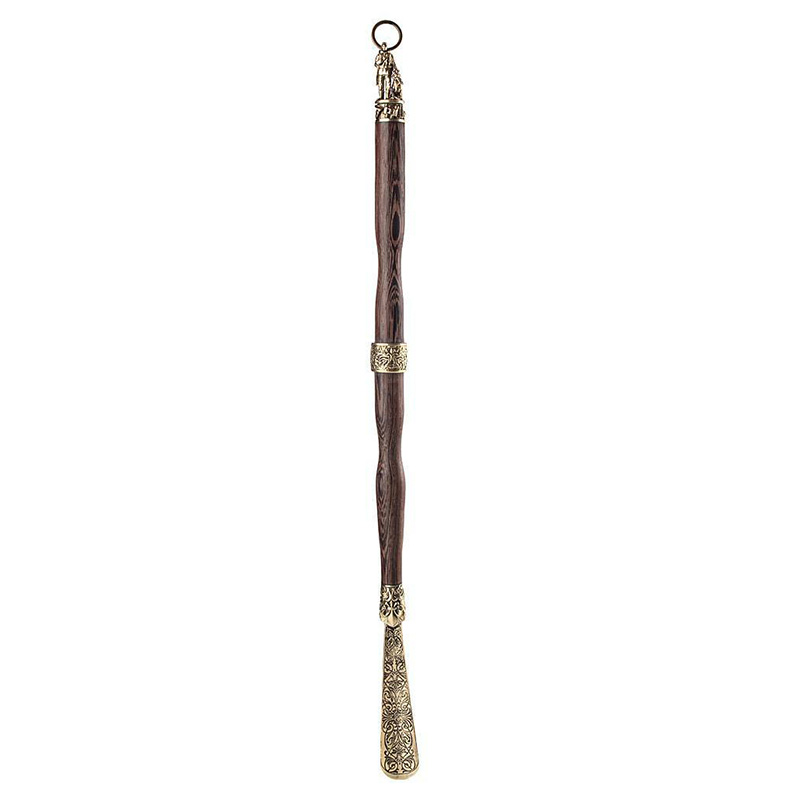 Ложка для обуви с декоративными вставками из бронзы Decorative Shoehorns Бронза Коричневый Ложка для обуви с декоративными вставками из бронзы Decorative Shoehorns Бронза Коричневый в Орле | Loft Concept