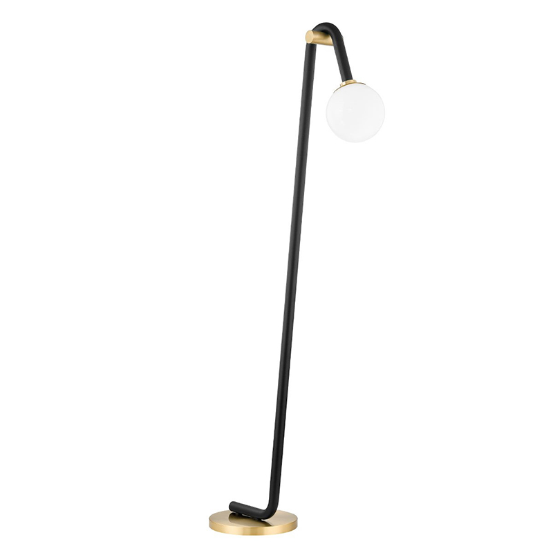 Торшер Paulson floppy floor lamp gold Черный Золотой Торшер Paulson floppy floor lamp gold Черный Золотой в Орле | Loft Concept