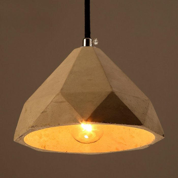 Подвесной светильник Art Concrete Dome  в Орле | Loft Concept 