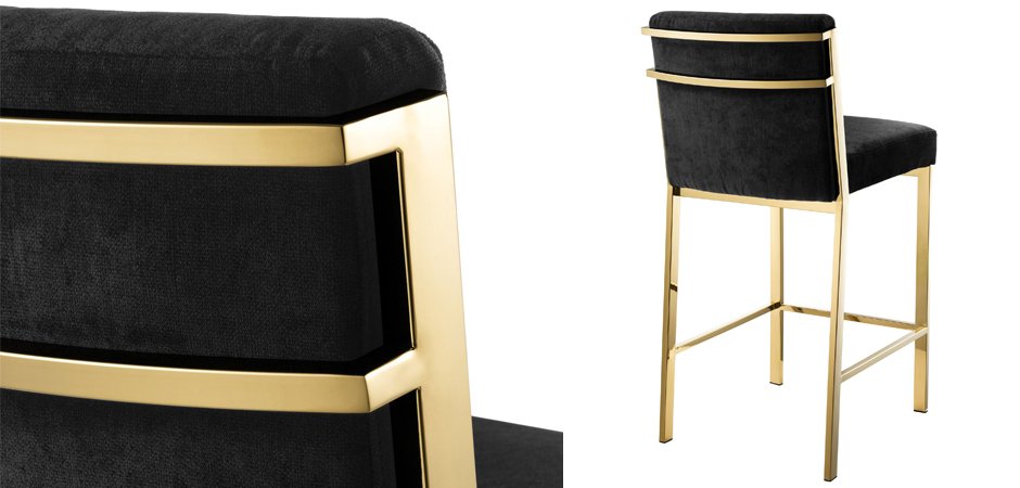Полубарный стул Eichholtz Counter Stool Scott Gold Полубарный стул Eichholtz Counter Stool Scott Gold - Loft-Concept в Орле