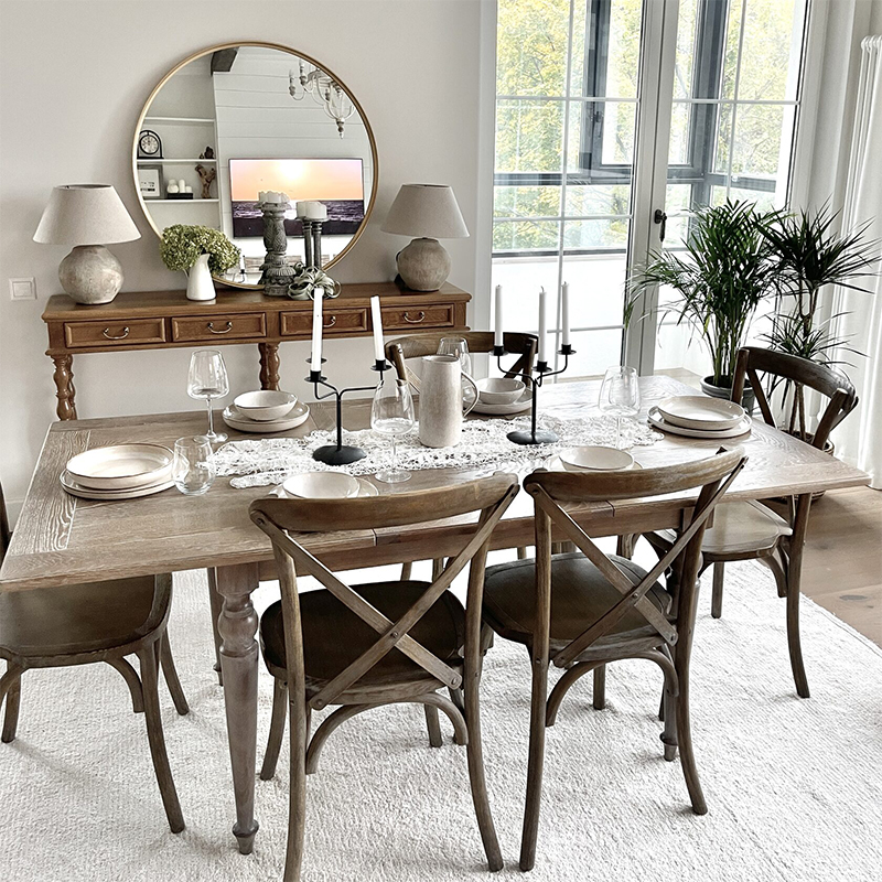 Обеденный стол Noemi Dinner Table Древесина Обеденный стол Noemi Dinner Table Древесина в Орле | Loft Concept