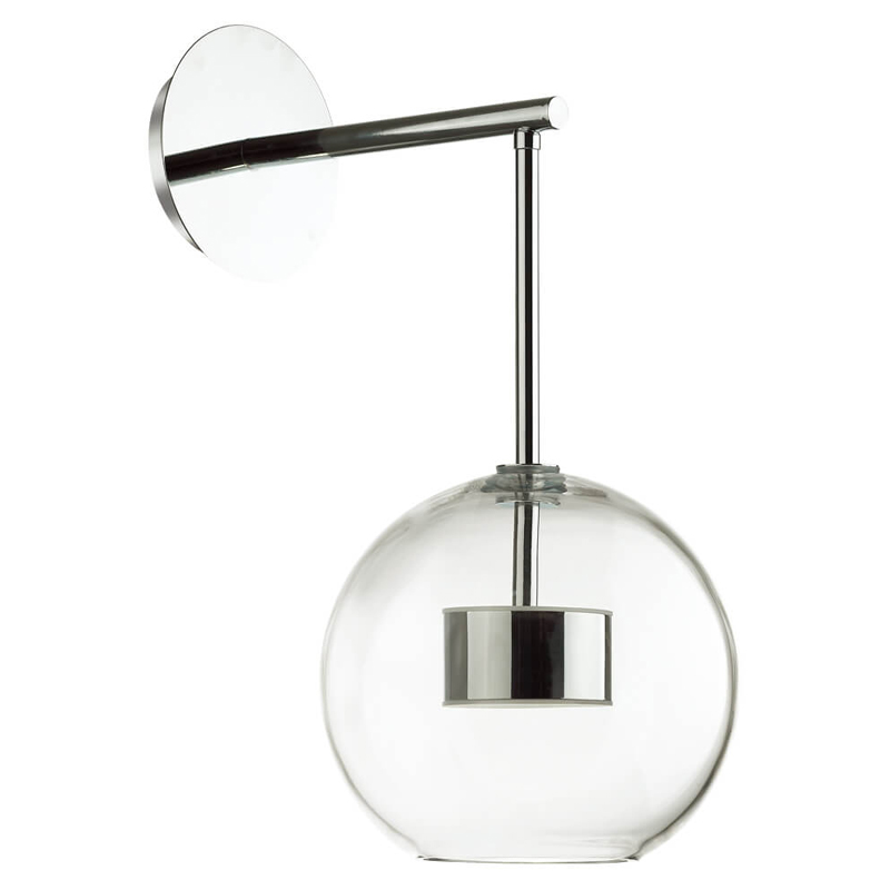 Бра Transparent Bubble Sconce chromium Прозрачный Хром Бра Transparent Bubble Sconce chromium Прозрачный Хром в Орле | Loft Concept