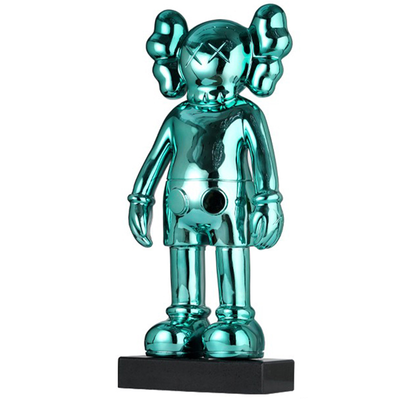 Статуэтка KAWS Turquoise on stand Бирюзовый Статуэтка KAWS Turquoise on stand Бирюзовый в Орле | Loft Concept