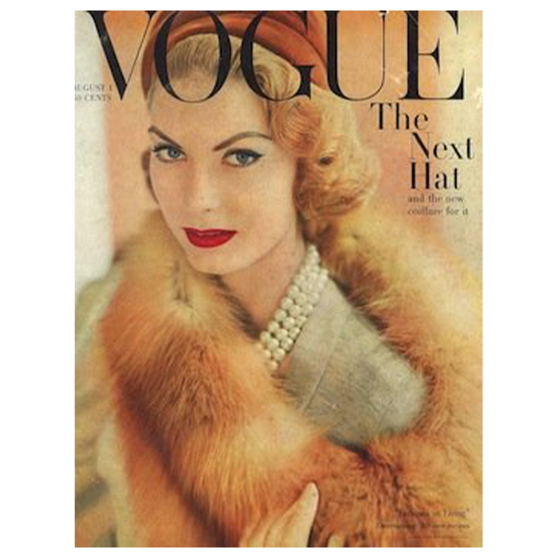 Постер Vogue Cover 1957 August Постер Vogue Cover 1957 August в Орле | Loft Concept