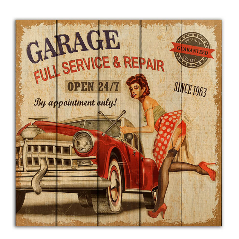 Постер Garage Постер Garage в Орле | Loft Concept