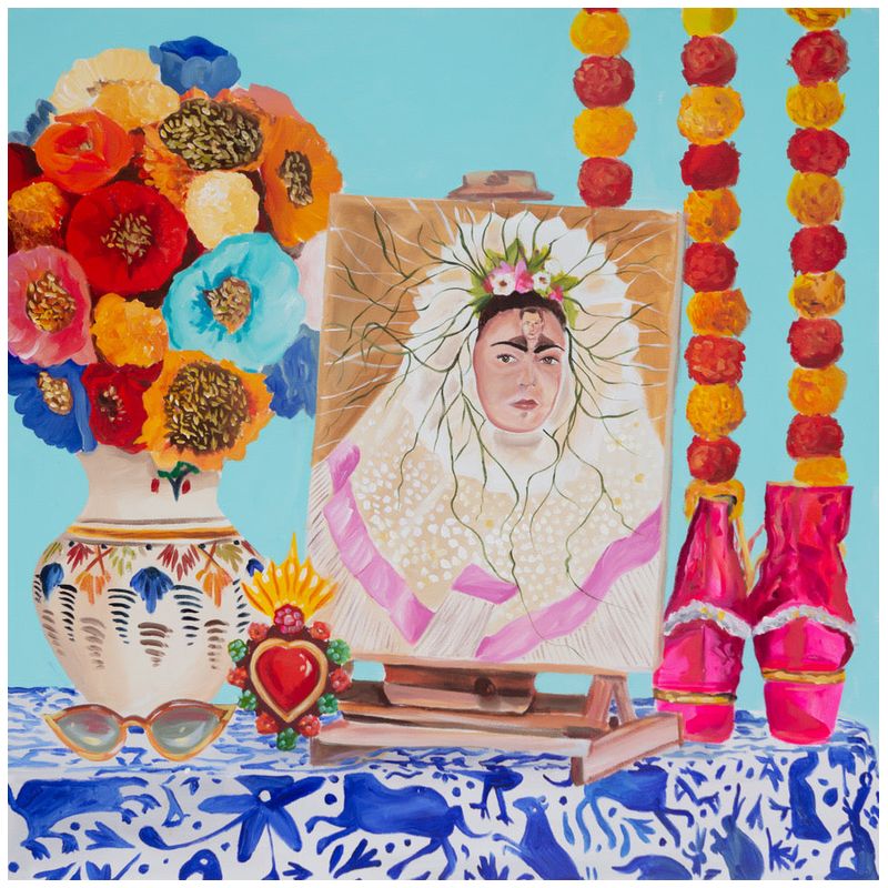 Картина Frida Kahlo - In Her Shoes Мульти в Орле | Loft Concept 