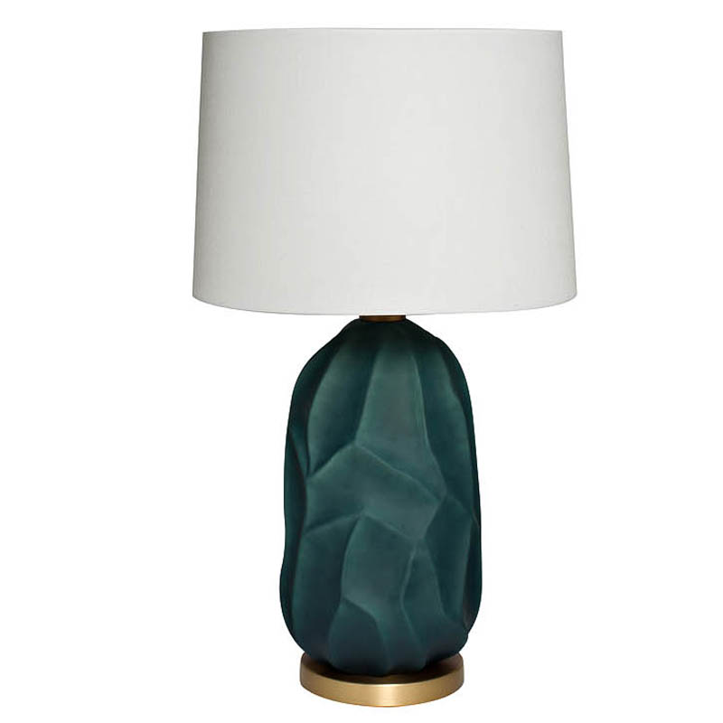 Настольная лампа Birante Table Lamp Малахит Белый Настольная лампа Birante Table Lamp Малахит Белый в Орле | Loft Concept