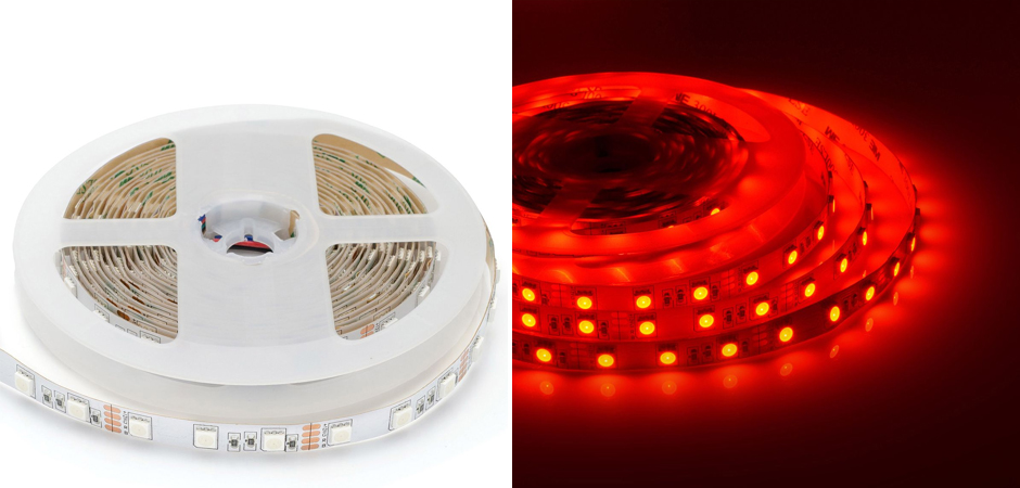Светодиодная лента 14,4W/m 60LED/m 5050SMD разноцветная 5M Светодиодная лента 14,4W/m 60LED/m 5050SMD разноцветная 5M - Loft-Concept в Орле