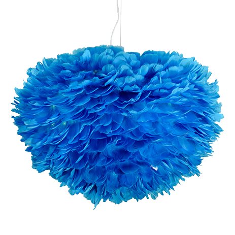 Люстра из перьев Plumage Blue Люстра из перьев Plumage Blue в Орле | Loft Concept